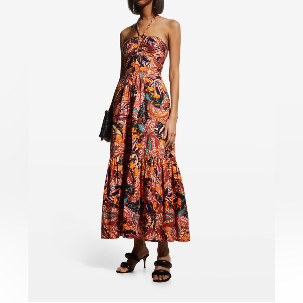 ALC Adelle Halter Maxi Dress, size 6